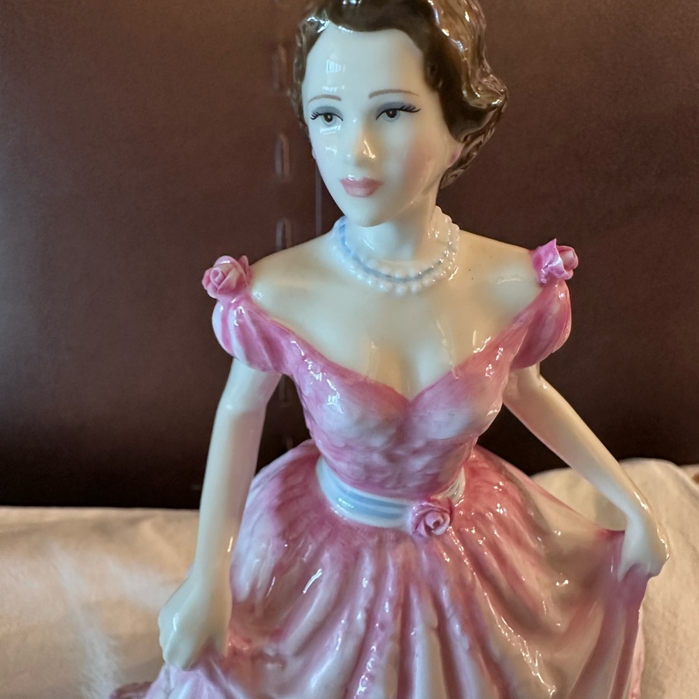 Royal Doulton Hope Figurine with Pink Ribbon